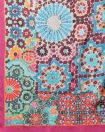 Fractal Bloom Embellished Saree - Image 3