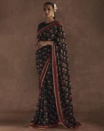BLACK IRISBUD SAREE Saree